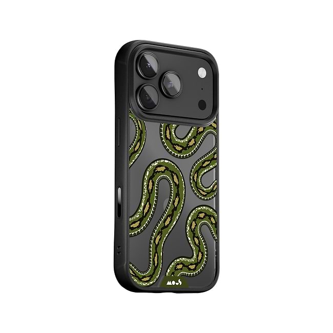 Green Tree Python Protective Phone Case - Serpent