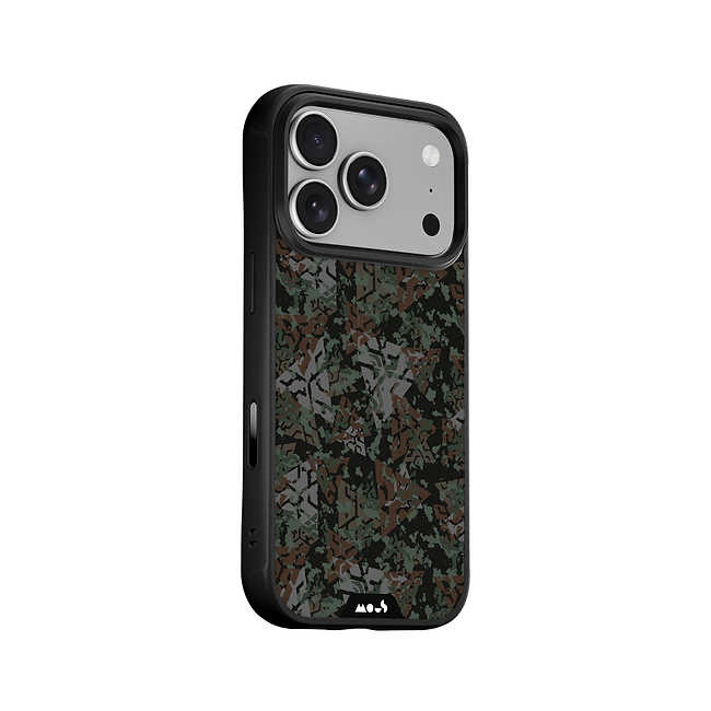 Woodland Camo Protective Phone Case - STORROR MagSafe