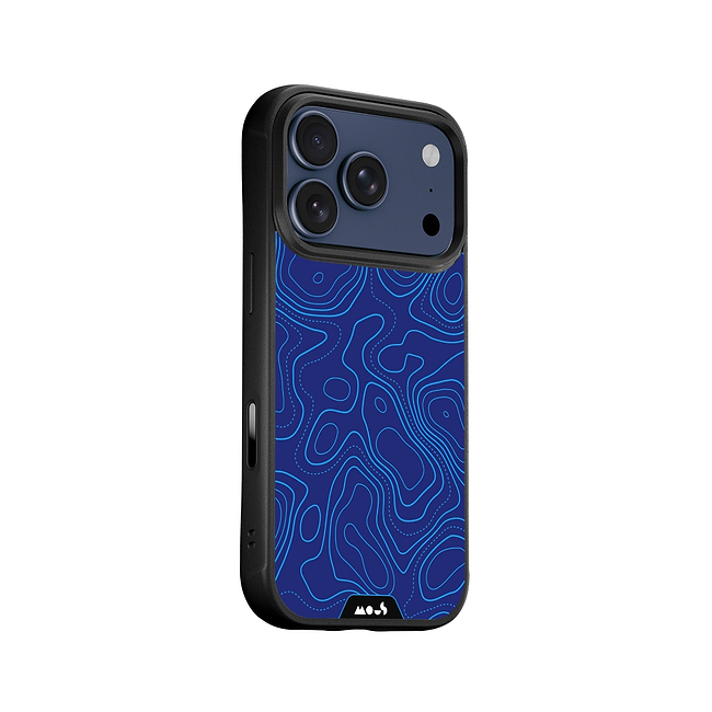 Blaue Summit Schutzhülle – Contour MagSafe