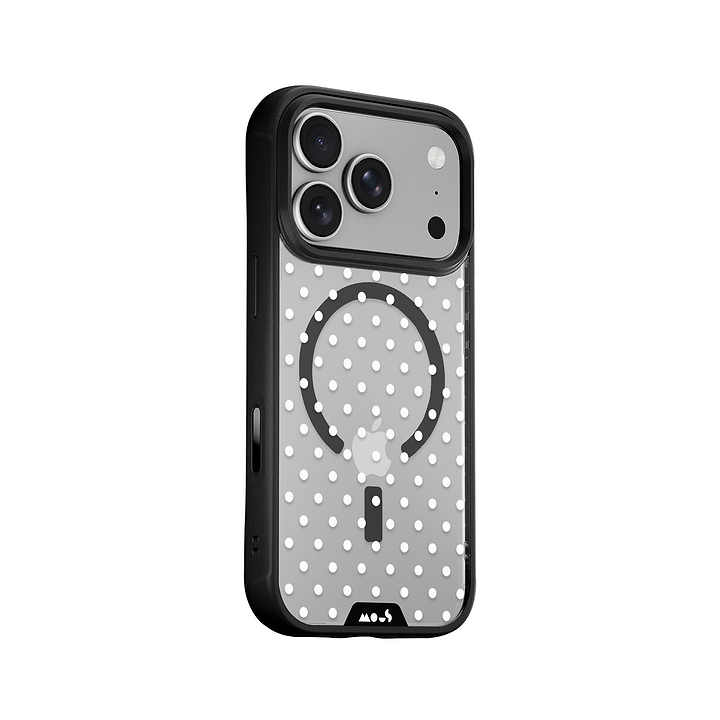 Blanc Protective Phone Case - Polka Dots MagSafe