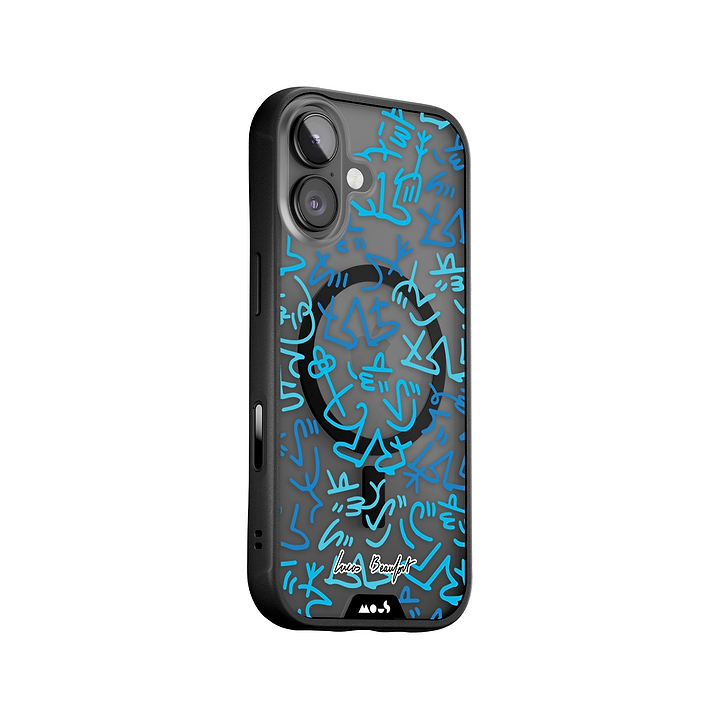 Blue Protective Phone Case - Lucas Beaufort MagSafe