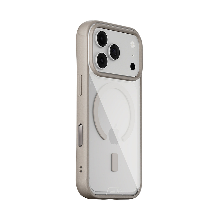 Clarity Phone Case - Stone Magsafe
