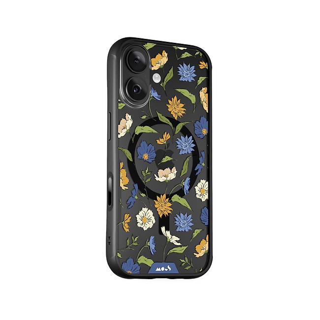 Floral Blue Schutzhülle - Flowers MagSafe