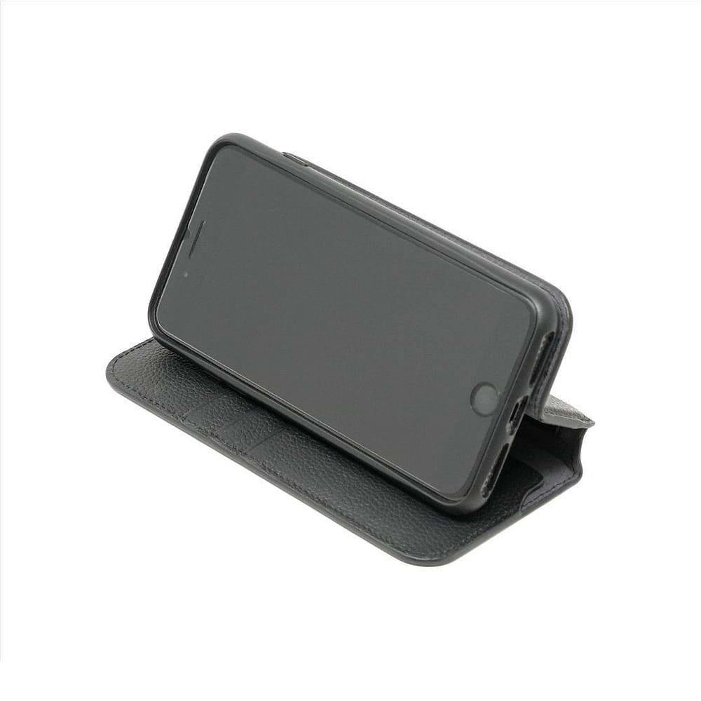 Black Leather Magnetic Accessory iPhone 8/7/6 Plus | iPhone SE,iPhone 8/7/6 Plus,iPhone 8/7/6