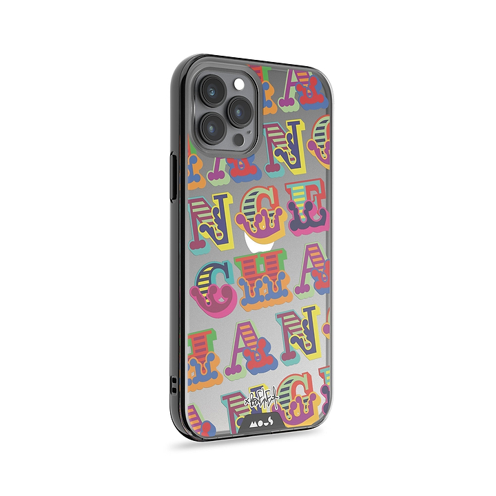 Transparente Schutzhülle Durchsichtig Qi Kabelloses Laden Ben Eine Change Design Collabs | iPhone 12 Pro Max,iPhone 12 Pro
