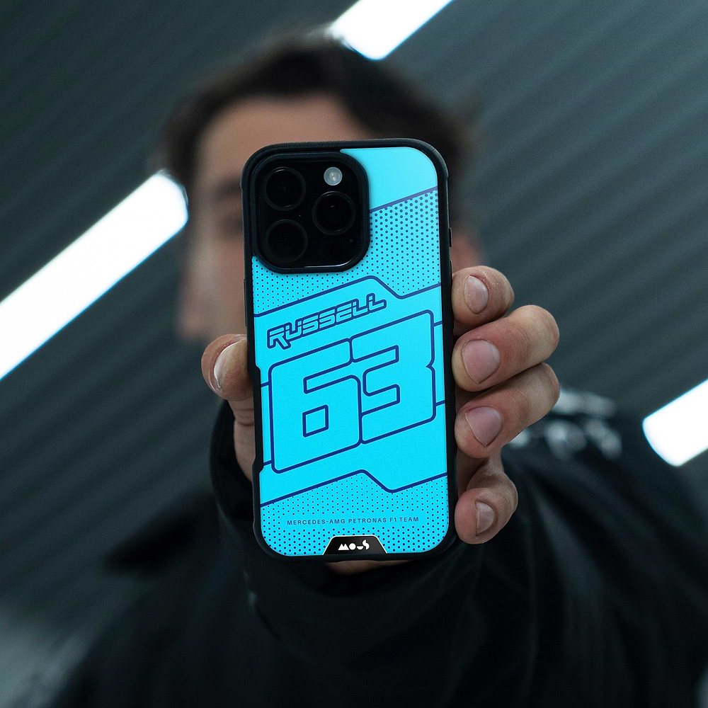 George Protective Phone Case - Mercedes-AMG PETRONAS F1 Team MagSafe