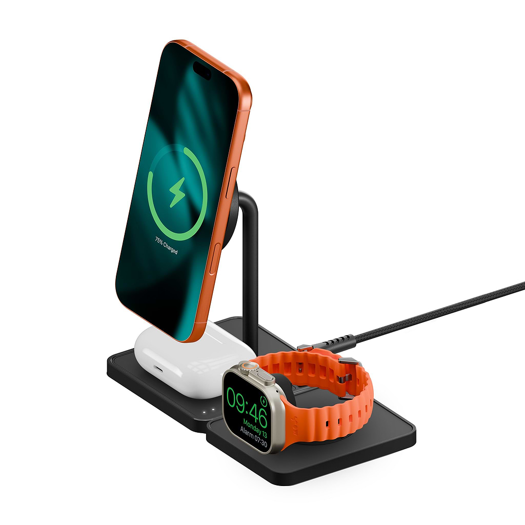 Wireless Charging Stand Apple Watch Charger Matte Black