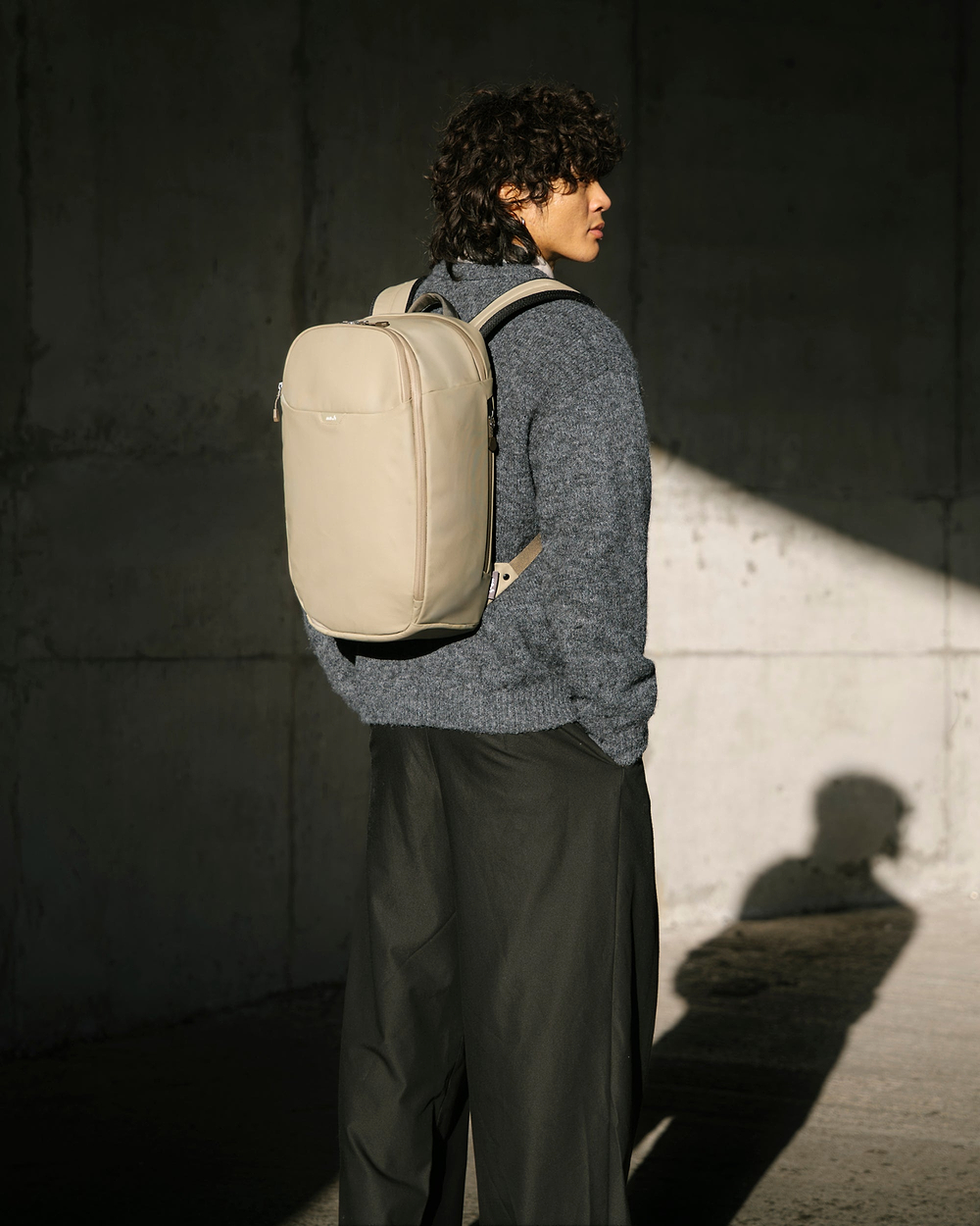 Stone Protective Zip Backpack - Day
