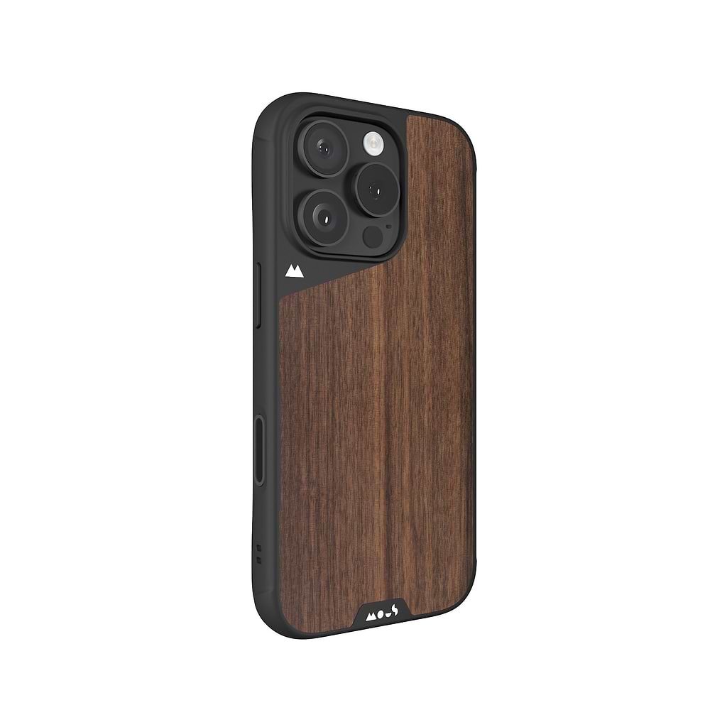 Walnut Protective Phone Case Camera Control Button