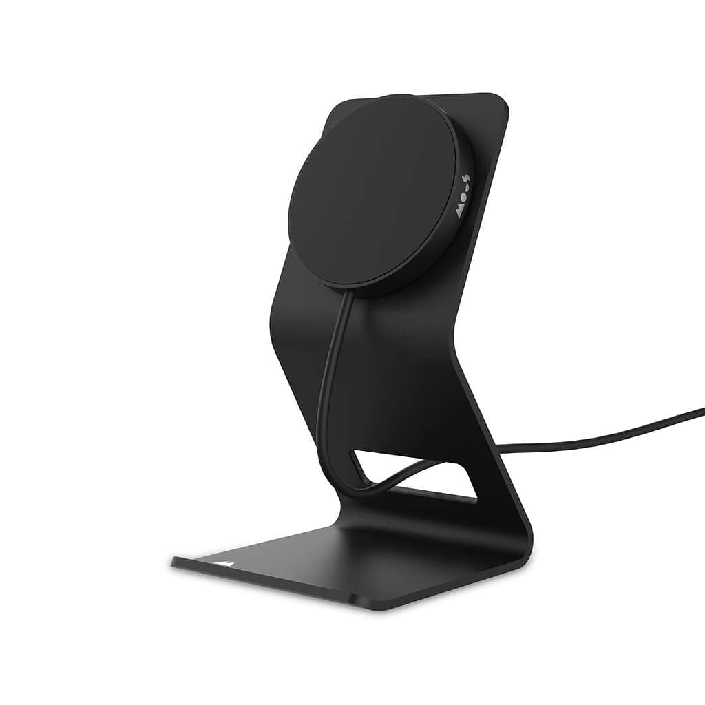 Matte Black Wireless Charger Stand