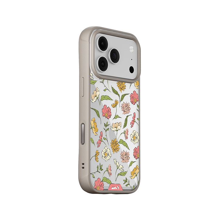 Floral Pink Protective Phone Case - Flowers