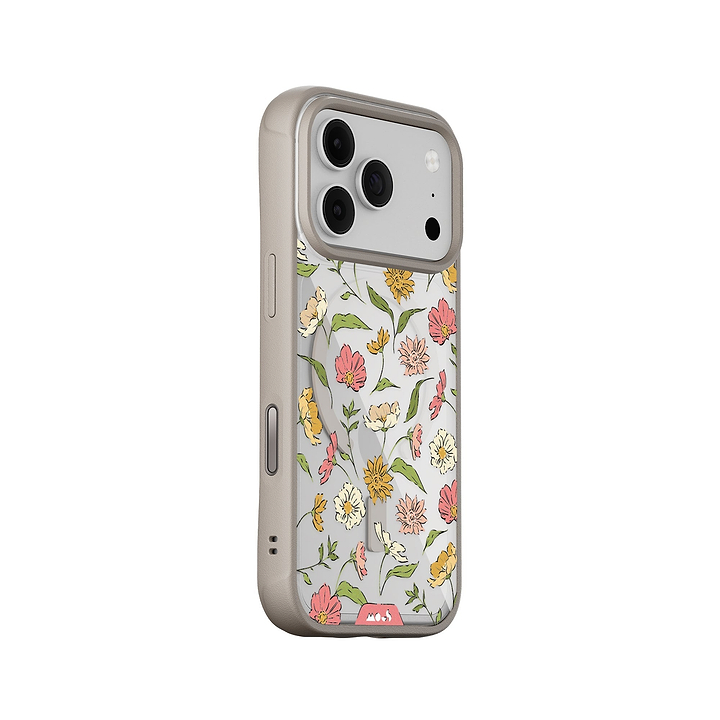 Floral Pink Protective Phone Case - Flowers MagSafe