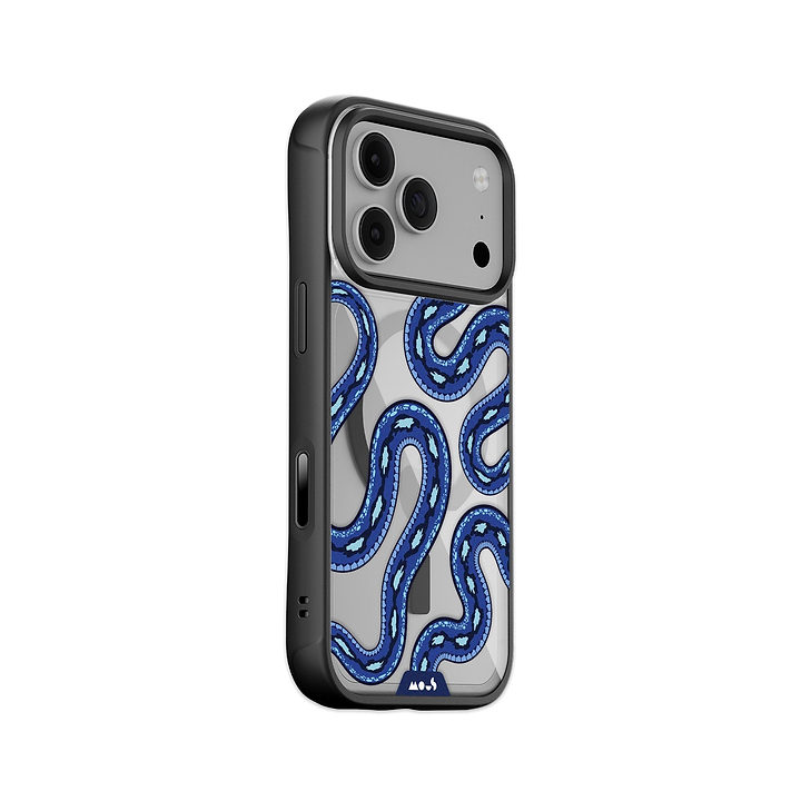 Blue Viper Protective Phone Case - Serpent MagSafe