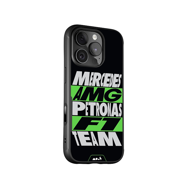 Grid Shadow Protective Phone Case - Mercedes-AMG PETRONAS F1 Team MagSafe