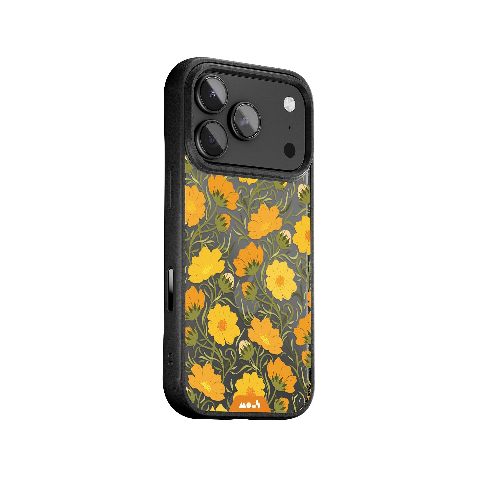 Mous | Cosmos Orange Protective Phone Case - Flowers
