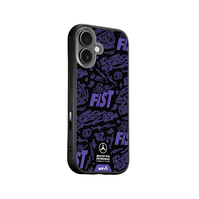 Race Day Violet Protective Phone Case - Mercedes-AMG PETRONAS F1 Team