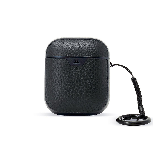 Black Leather AirPods Case From Mous | Gen 1 & 2 (2016-2020)
