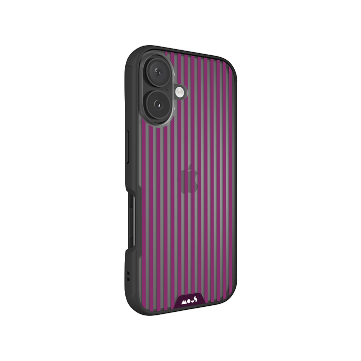 Mulberry Protective Phone Case - Pinstripe