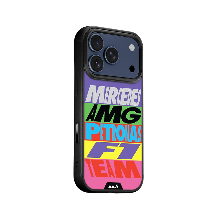 Grid Luminous Protective Phone Case - Mercedes-AMG PETRONAS F1 Team MagSafe