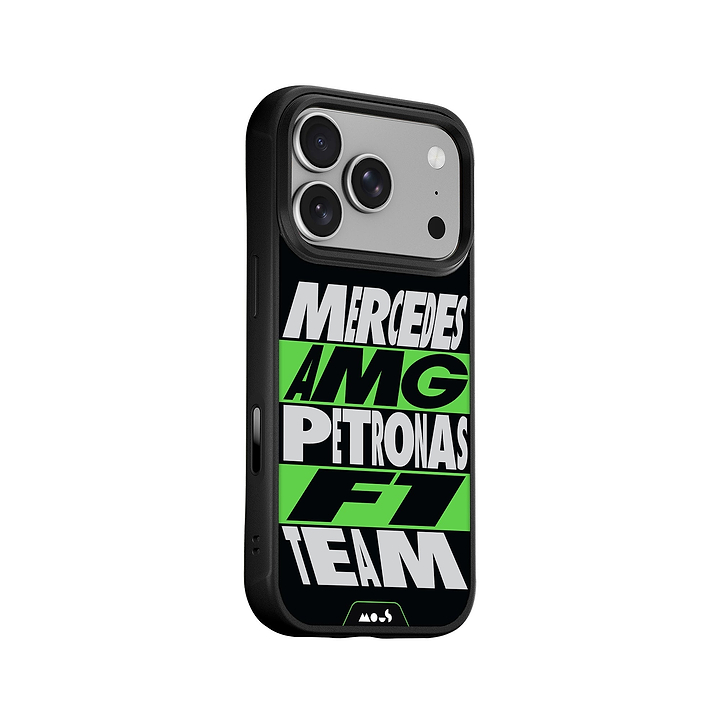 Grid Shadow Protective Phone Case - Mercedes-AMG PETRONAS F1 Team MagSafe