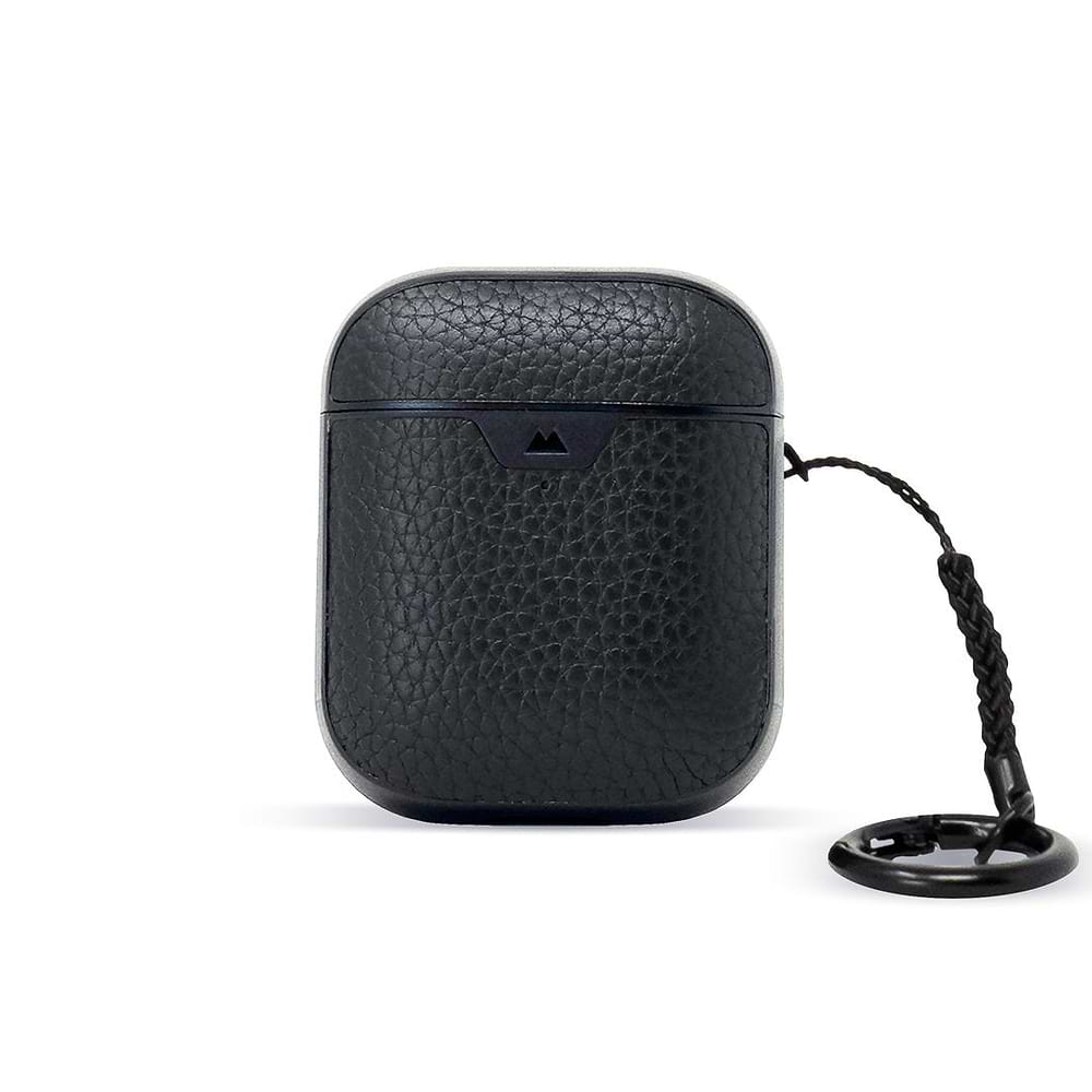 Black Leather AirPods Case From Mous | Gen 1 & 2 (2016-2020)