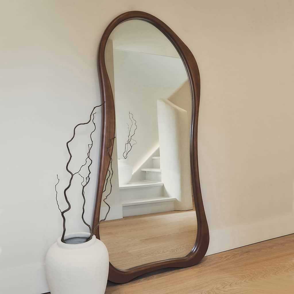 Arcurva Large Full Length Dark Irregular Mirror 170cm x 85cm