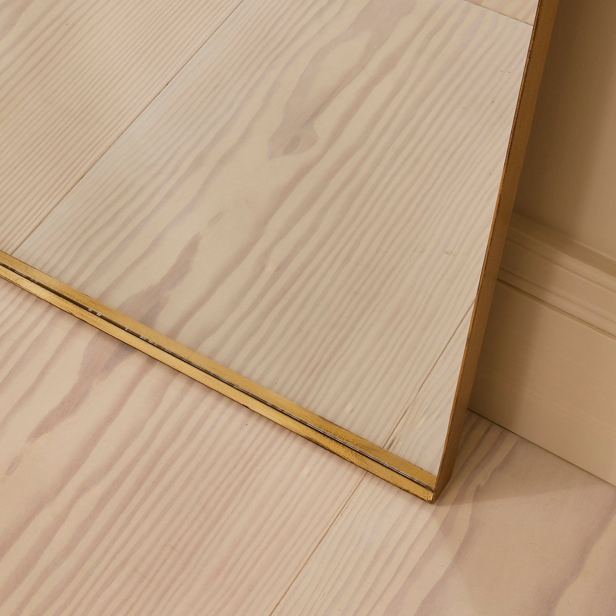Isla - Gold Full Length Arched Metal Mirror 170cm x 80cm