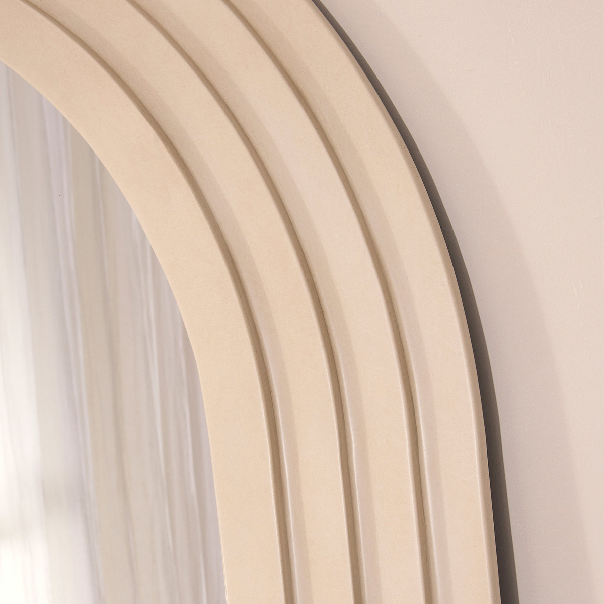 Luciana - Full Length Arched Concrete Mirror 180cm x 80cm