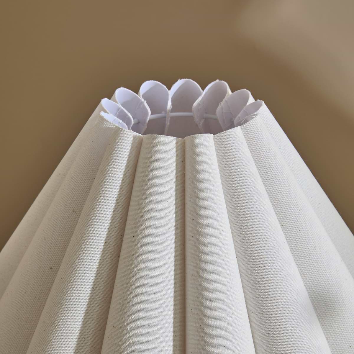 Orla - Olive Gloss Ceramic Scallop Shade Table Lamp