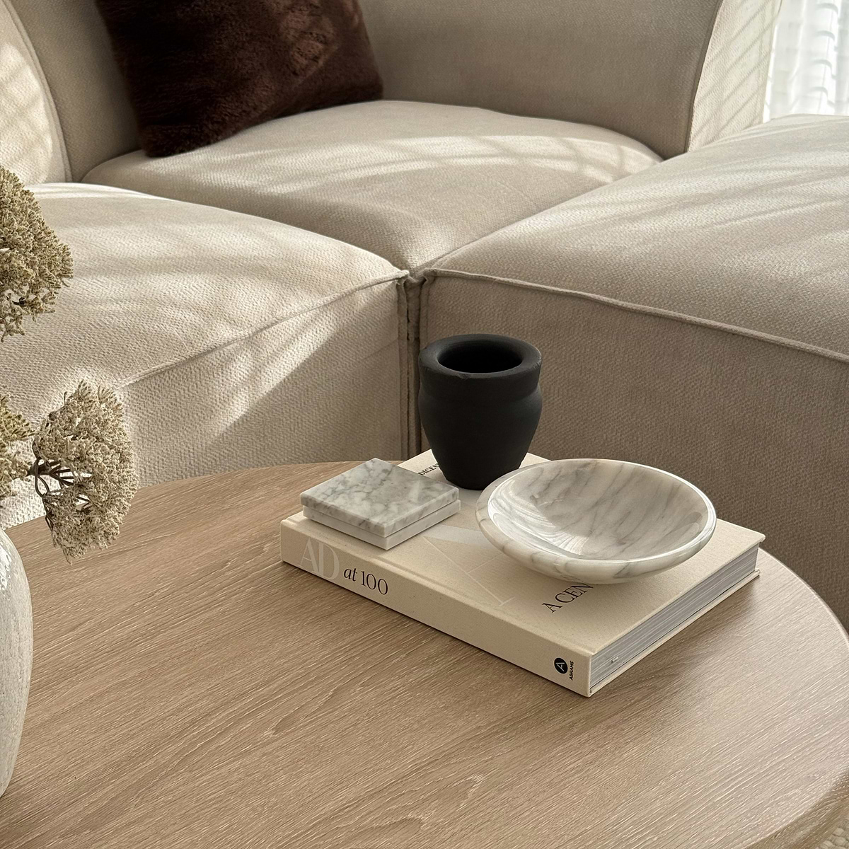 Marbelle - White Marble Decorative Bowl