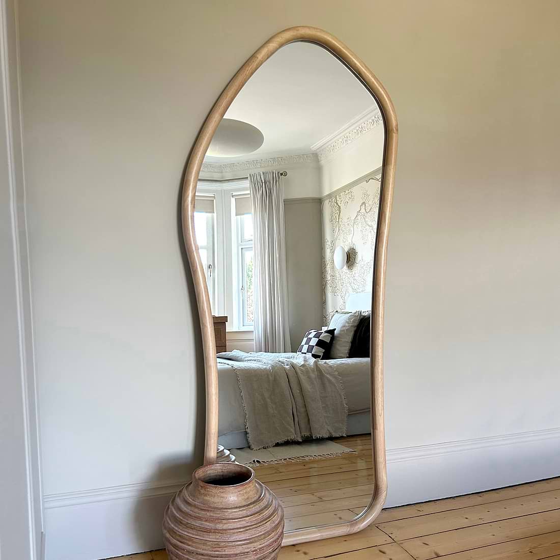 Aaliyah Full Length Light Irregular Mirror 180cm x 80cm