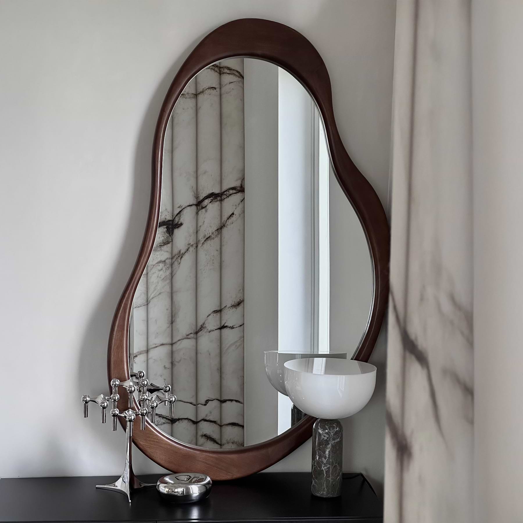 Miroir ANDALOUS Bois Foncé — photo 3