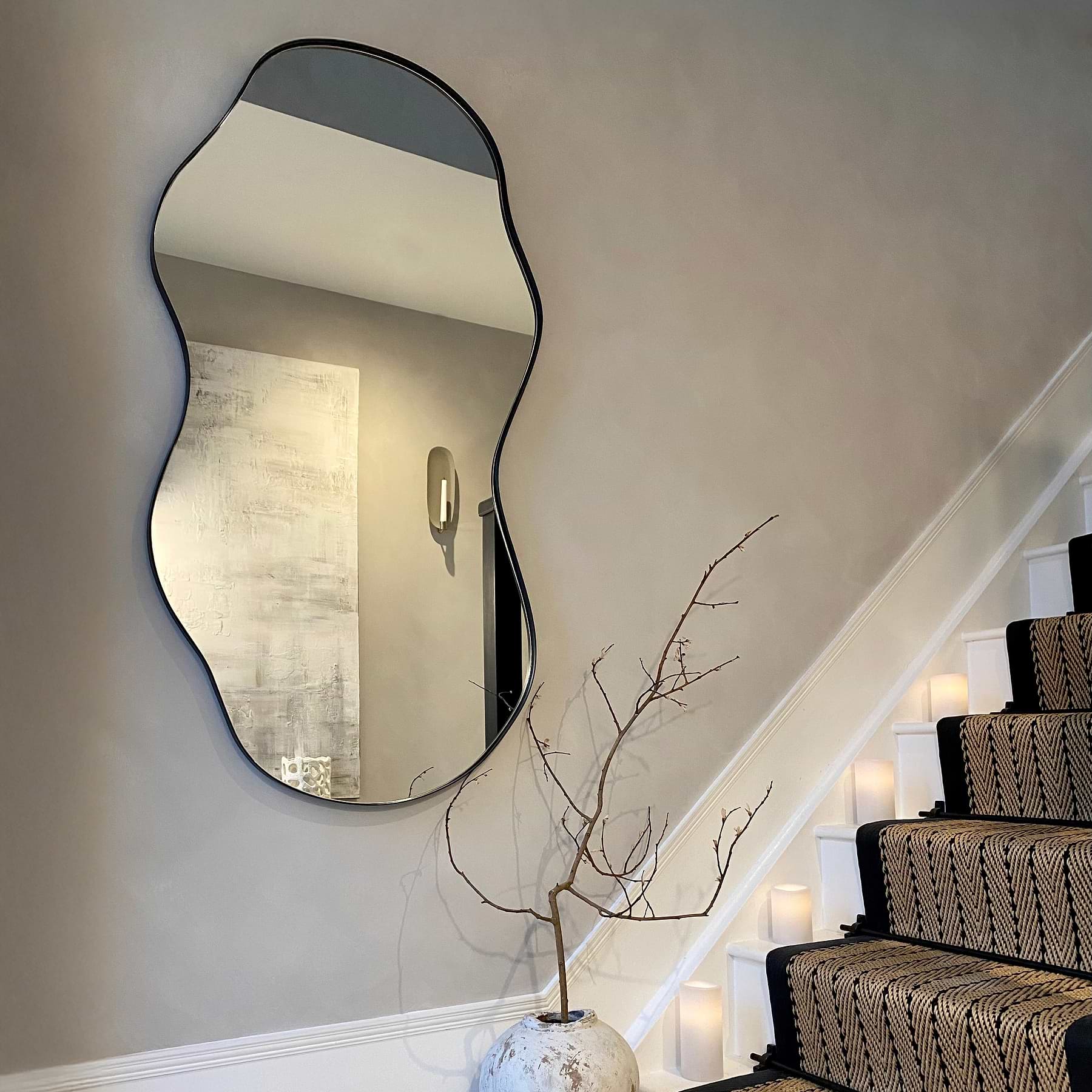 Miroir IFNI Noir Mat · 125×65 cm — photo 4