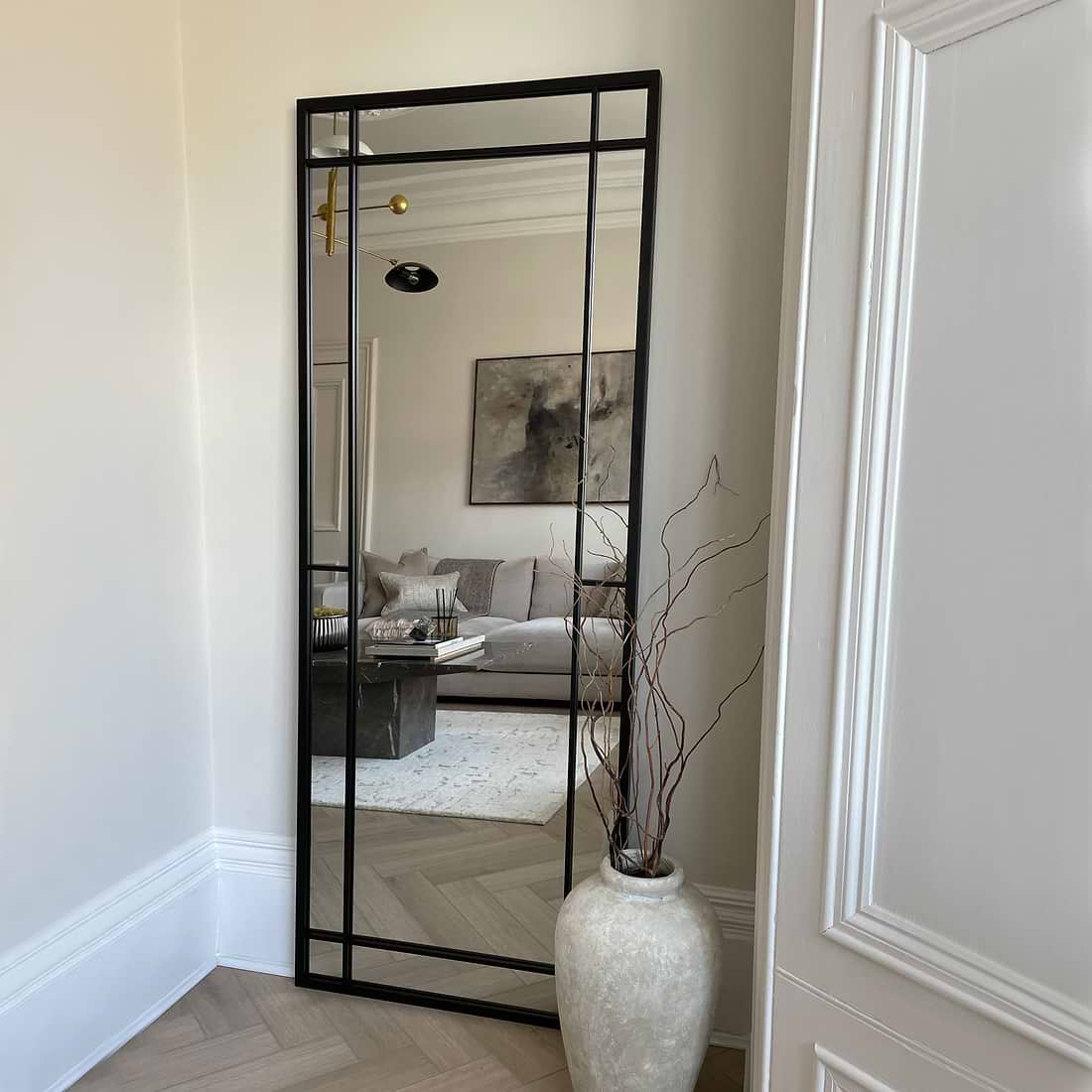 Bexley Full Length Metal Mirror 180cm x 70cm