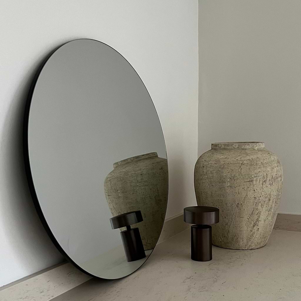 Edge Frameless Round Wall Mirror 70cm x 70cm