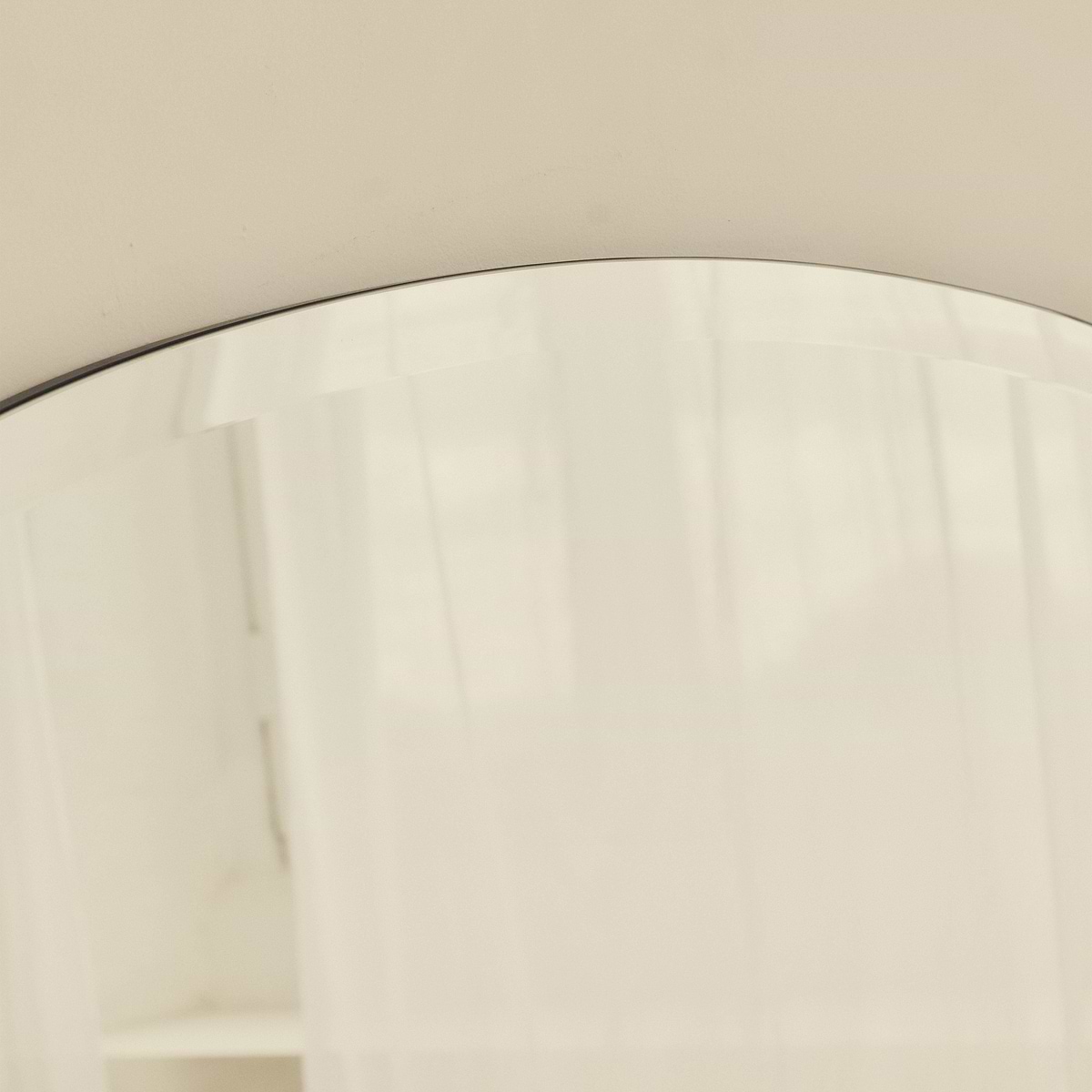 Vienna - Large Frameless Overmantle Bevelled Mirror 95cm x 70cm