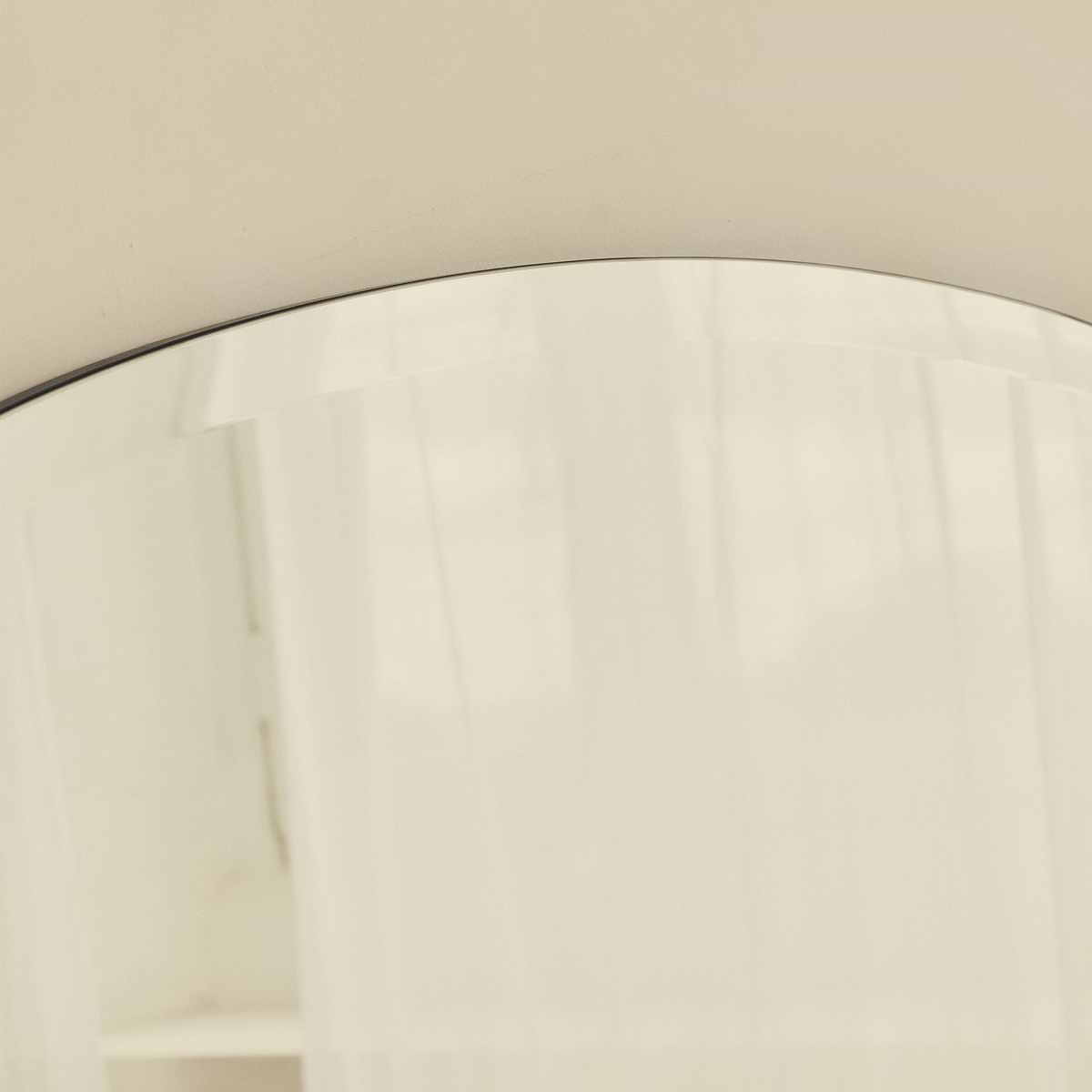 Vienna - Large Frameless Overmantle Bevelled Mirror 95cm x 70cm
