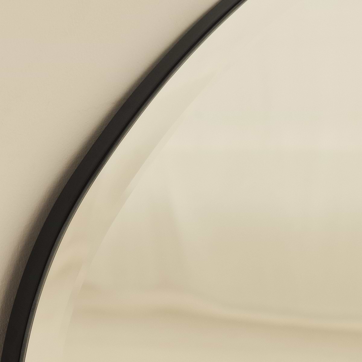 Vienna - Large Frameless Overmantle Bevelled Mirror 95cm x 70cm