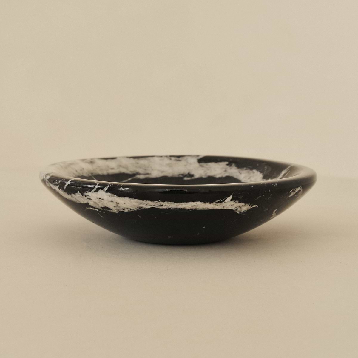 Marbelle - Black Marble Decorative Bowl