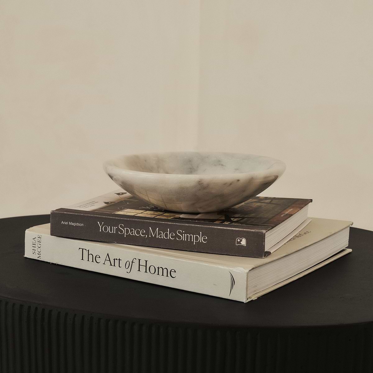 Marbelle - White Marble Decorative Bowl