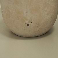 Detail shot of Sand Textured Terracotta Large Vase base