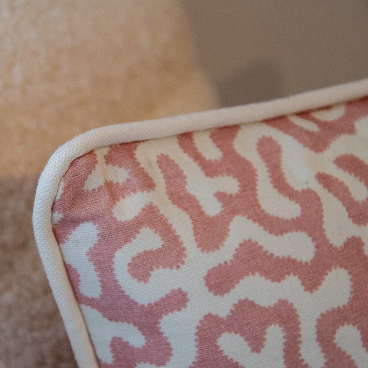 Pakko - Rose Printed Fabric Cushion