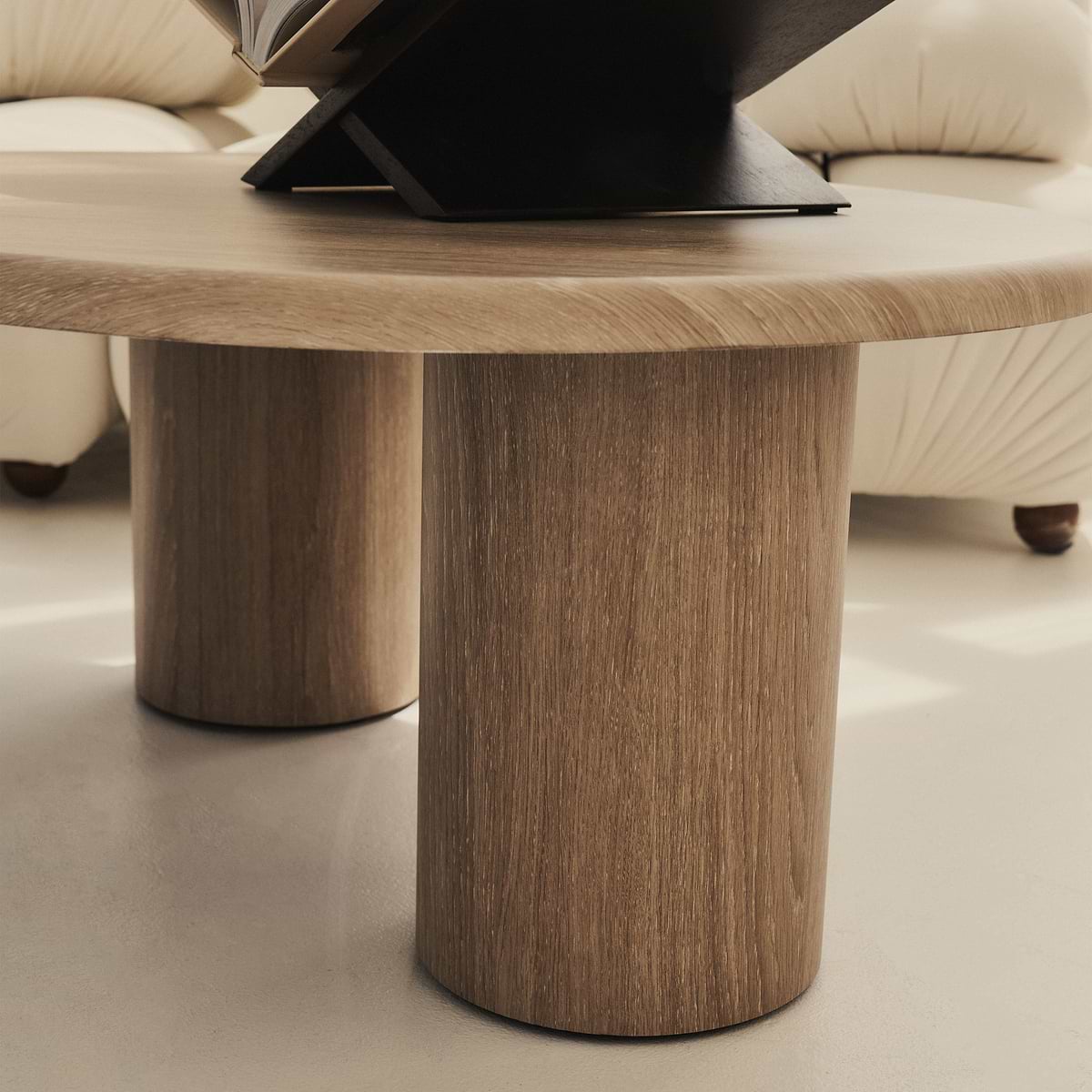 Savanna - Large Washed Wood Irregular Wooden Coffee Table