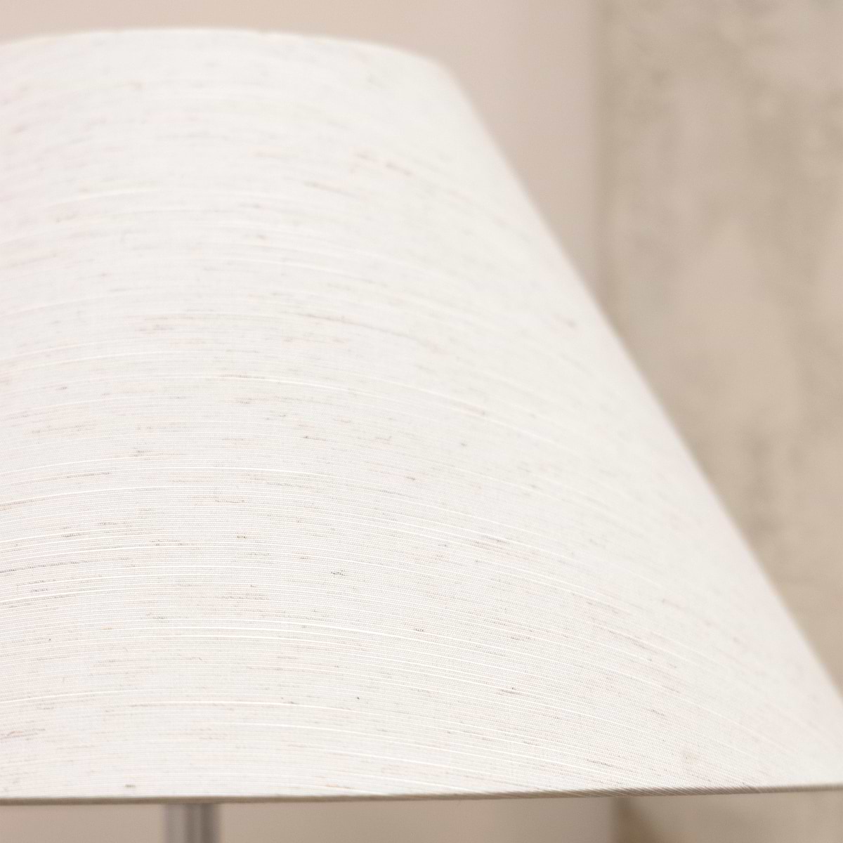 Detail shot of the lamp's frame