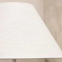 Detail shot of the lamp's frame