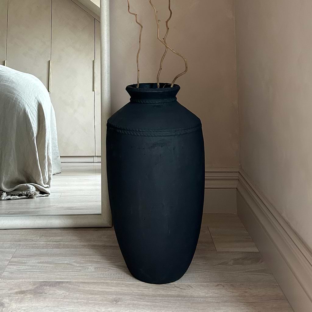 Toledo Large Textured Terracotta Vase