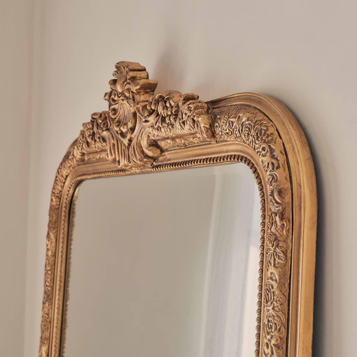 Kensington - Full Length Gold Ornate Mirror 196cm x 100cm