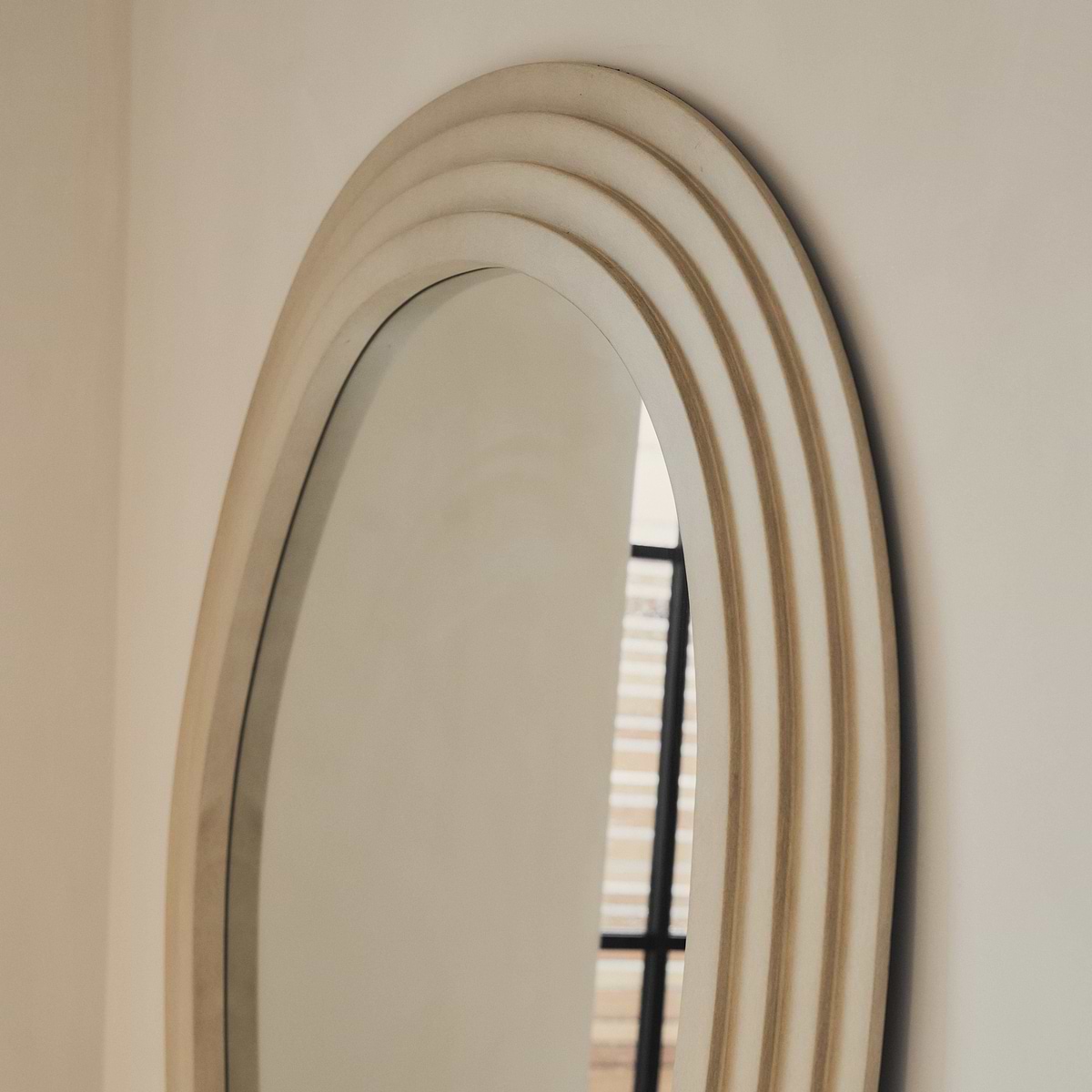 Luciana - Full Length Irregular Concrete Extra Large Mirror 200cm x 120cm