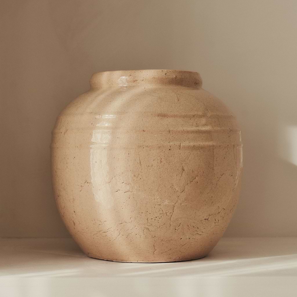 Cyra Large Gloss Ceramic Vase