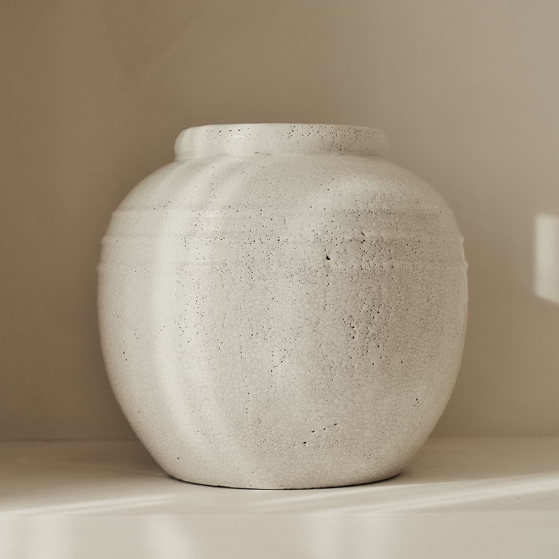 Cyra Large Gloss Ceramic Vase